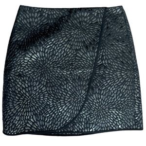 Ann Taylor Loft Shimmer Splash Wrap Skirt